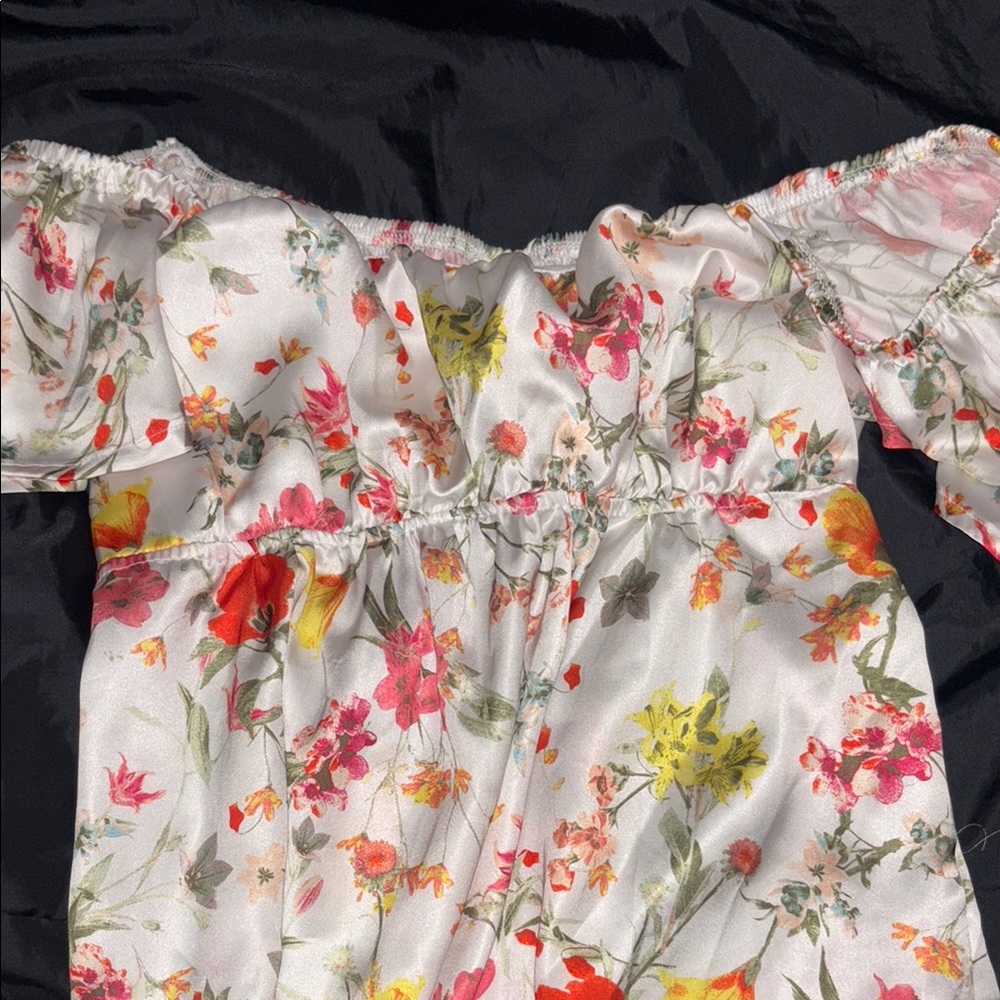 Floral Off-Shoulder Top